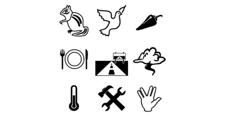 Several of the new emoji included in Unicode Standard 7.0.