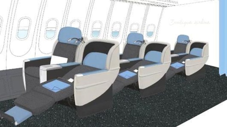 Image: La Compagnie jet interior