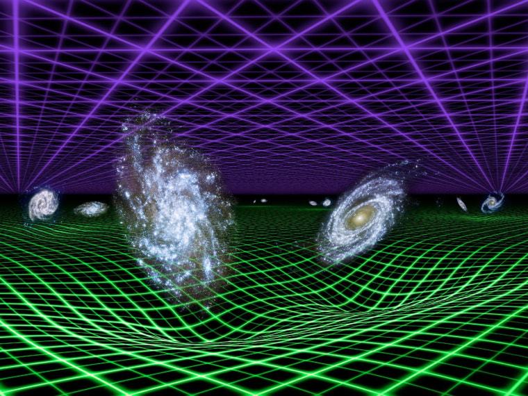 Image: Galaxies and spacetime