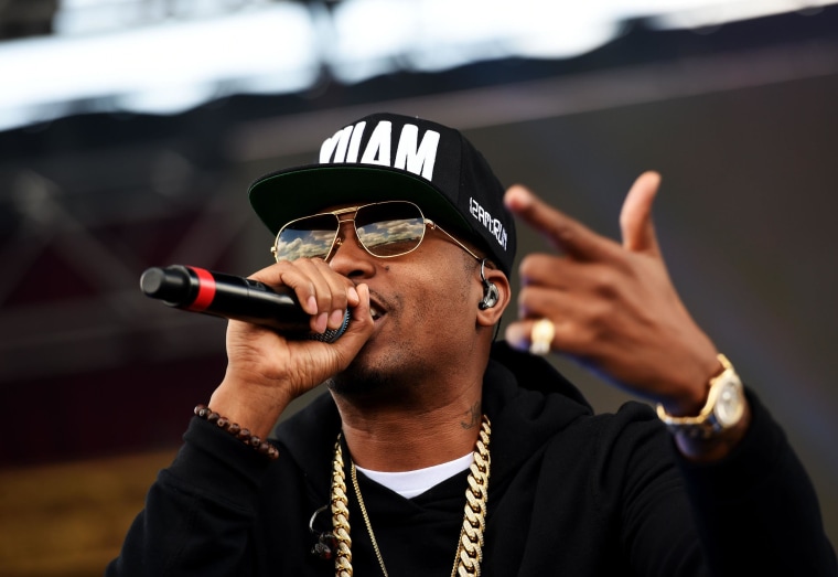 Image: Nas peforms on May 17 in Baltimore, Maryland