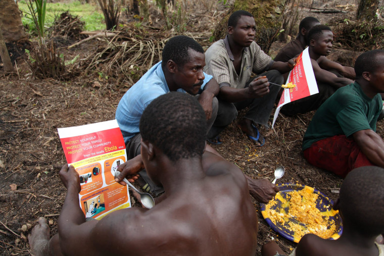 Image: Liberians combat spread of Ebola