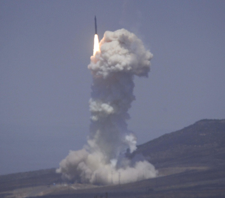 Image: Missile defense test