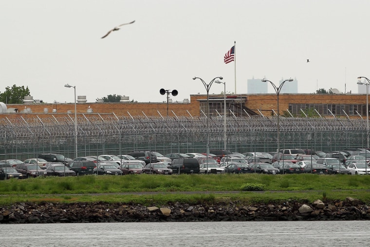 Image: A view of the Rikers Island prison complex on May 17, 2011 in New York City