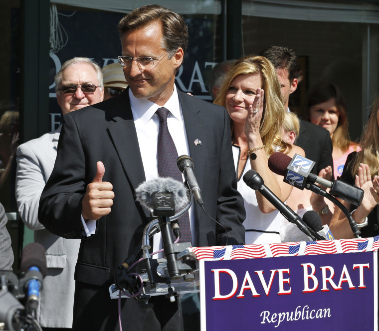 Image: Dave Brat, Laura Brat