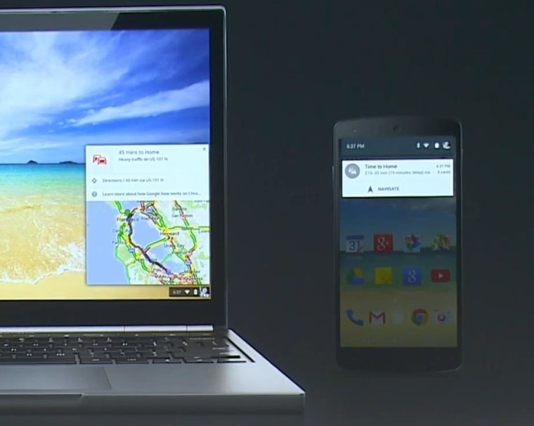 Maps, games, and other apps can be mirrored and operated using a Chromebook or smartwatch.