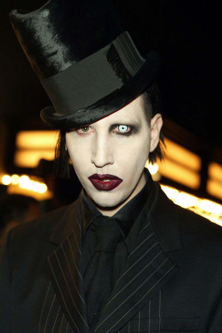 Image: Rock star Marilyn Manson