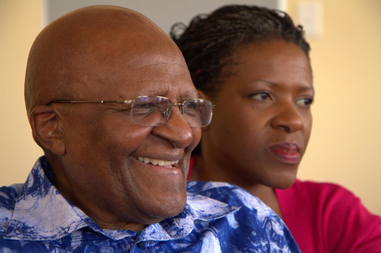 Image: Desmond and Mpho Tutu.