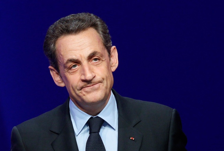 Image: Nicolas Sarkozy in 2012