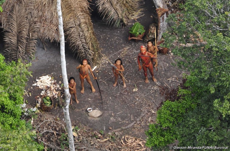 Imperiled Amazon Indians Make First Contact with Outsiders