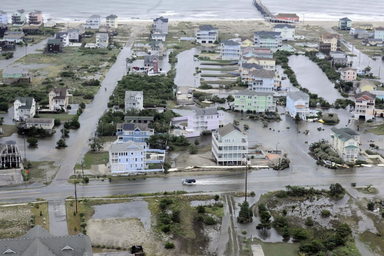 Image: Hurricane Arthur aftermath and damage