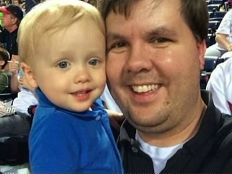 Image:  Justin Ross Harris and his son Cooper