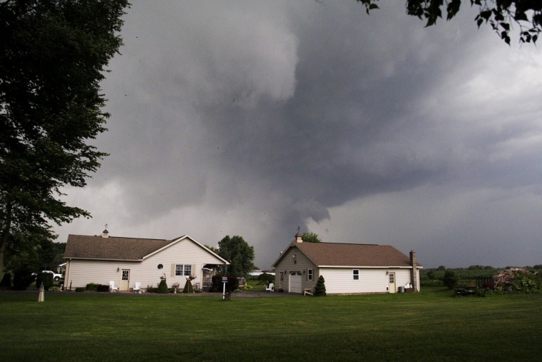 Tim Hartley captured this storm photo in Verona, N.Y. around 6:10-6:40pm on July 8. 