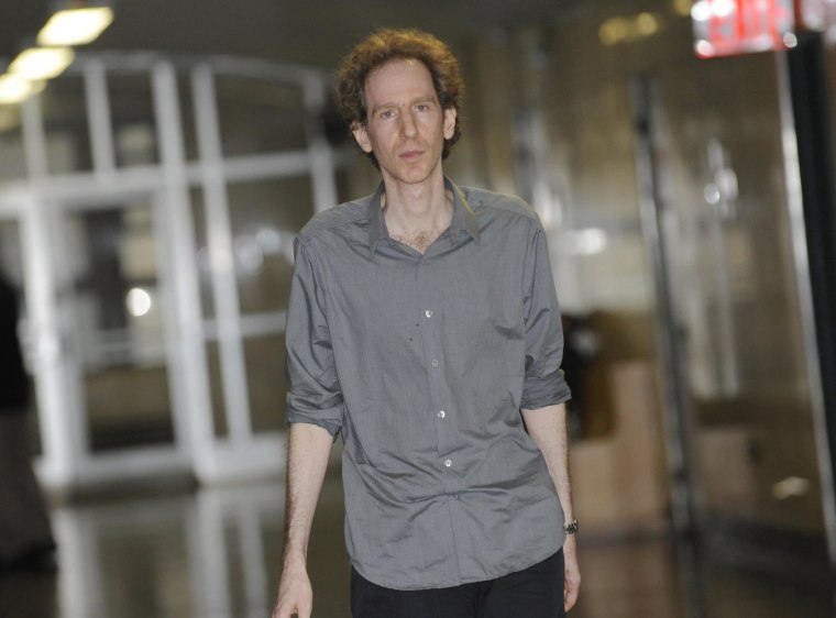 Image: Raphael Golb enters a courtroom in New York on Sept. 27, 2010
