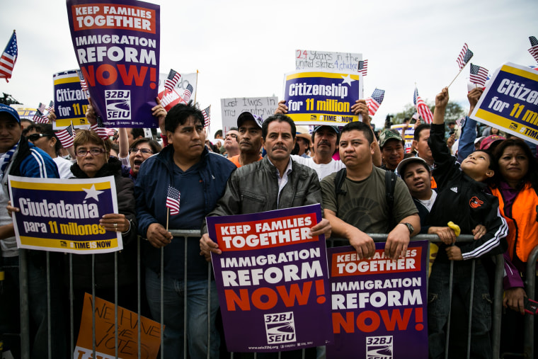 Image: Activists From Across The Country Hold March For Immigration Reform