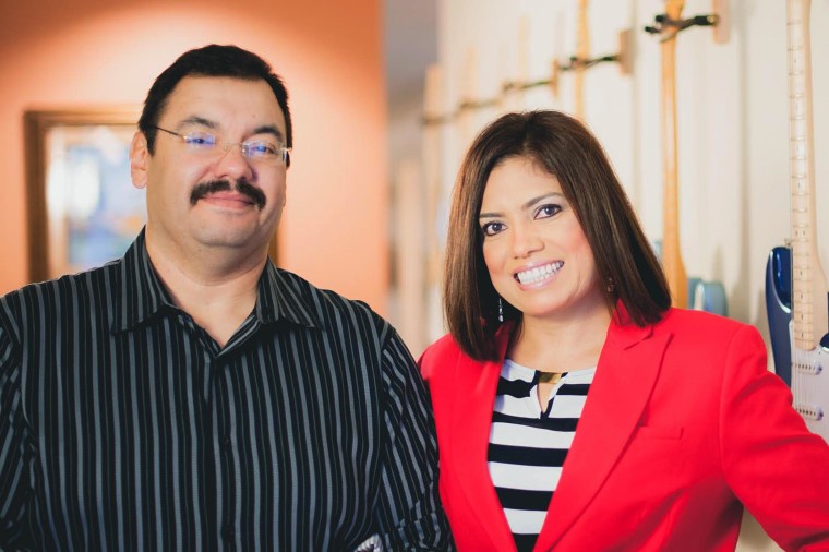 Image: Luis and Lupita Montoto, programming directors of Madison, Wisconsin’s La Movida 1040 AM radio station.