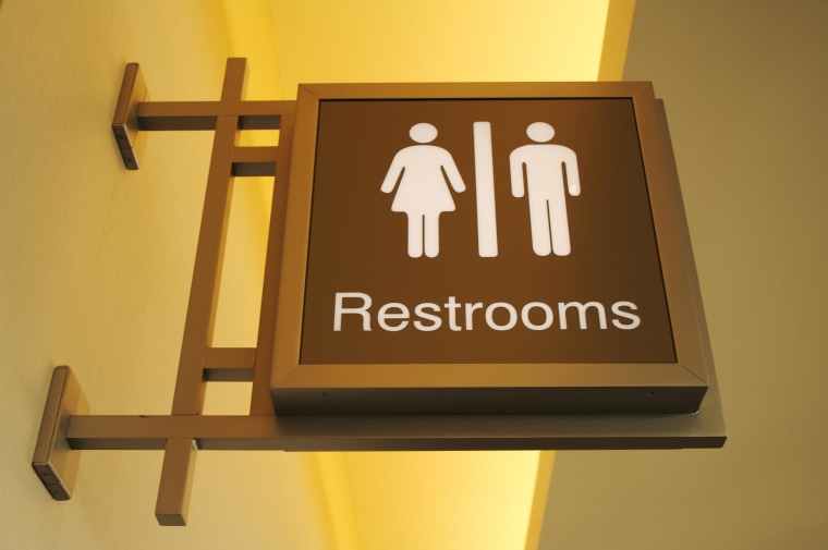 Women & Mens Bathroom Sign
