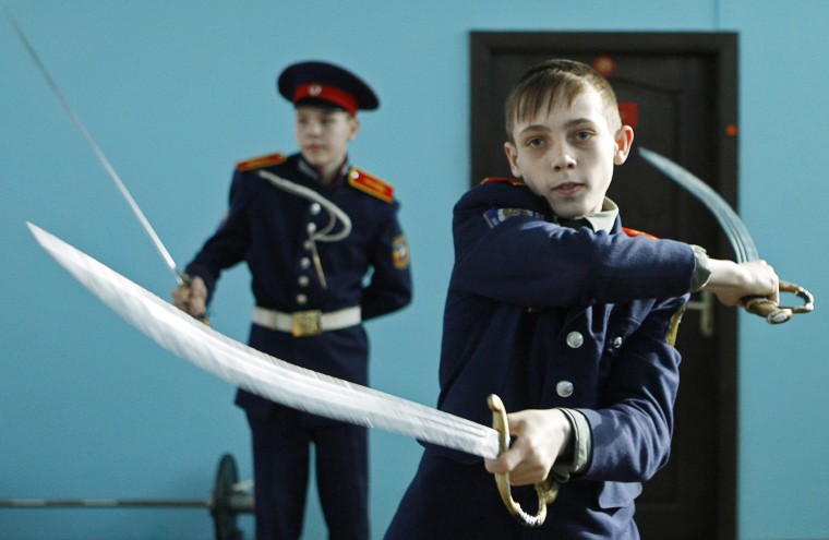 Image: Cossack school