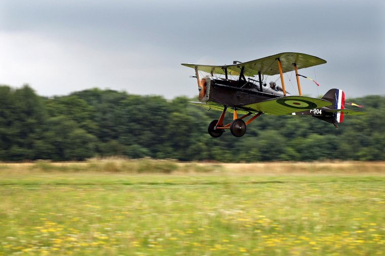 Image: Historic World War I Aircraft Are Displayed At The Shuttleworth Collection