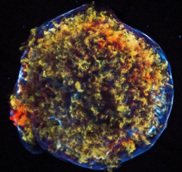 Image: Tycho supernova remnant