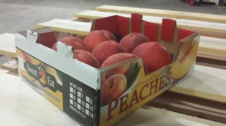 Image: Peaches linked to the listeria recall.