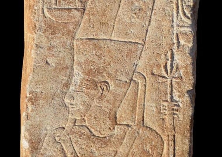 Egyptian carving
