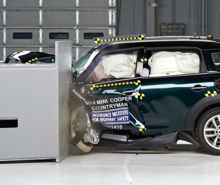 Mini Cooper crash test