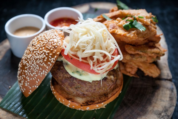 Chef Hong's Thai Burger, part of her mission to share her love of her homeland and its cuisine on a broader scale.