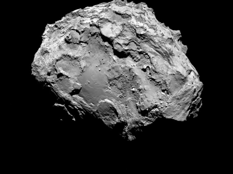 Image: A handout photo of comet 67P/Churyumov-Gerasimenko by Rosetta’s OSIRIS narrow-angle camera