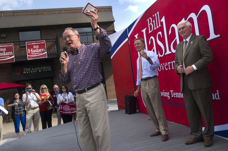 Image: Lamar Alexander, Bill Haslam and John Duncan