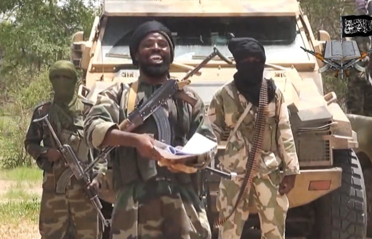 Image: Leader of the Nigerian Islamist extremist group Boko Haram, Abubakar Shekau