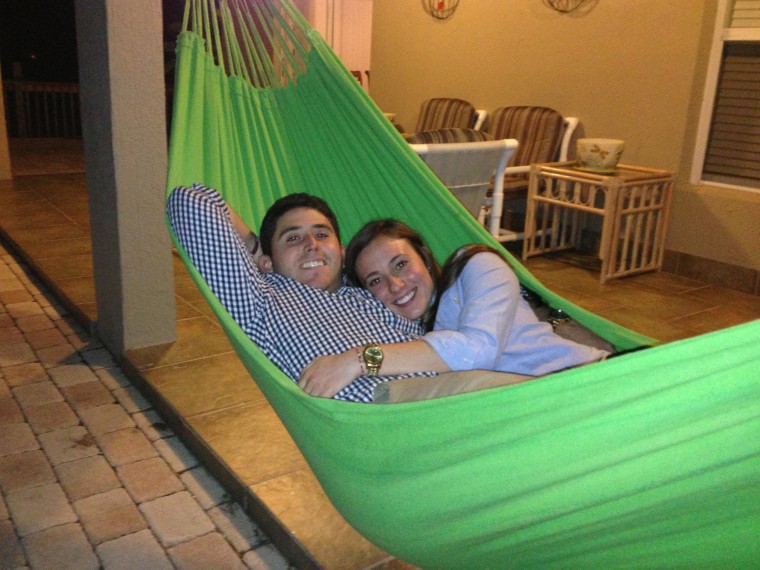 Alejandro Chavarriaga, pictured here with his wife, is a third- year medical student at Florida State University. He was able to attend medical school thanks to FSU’s Bridge to Clinical Medicine Program, which aims to expand the number of students from underserved, rural or urban communities pursuing a medical career.