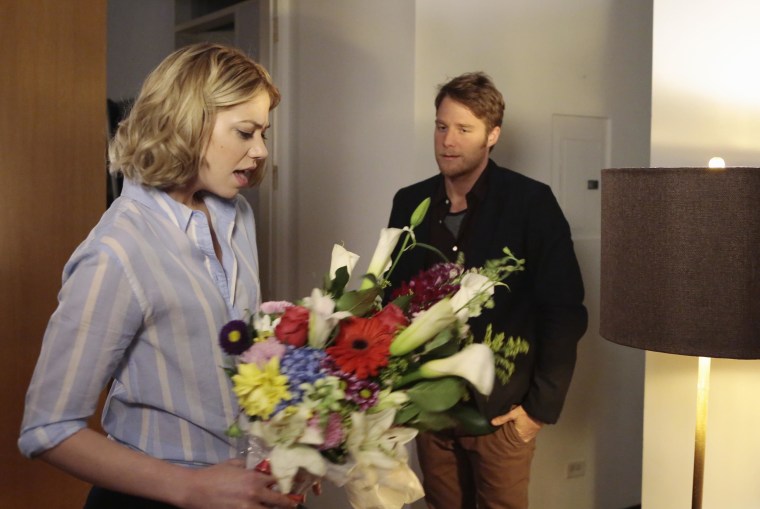 Image: Analeigh Tipton and Jake McDorman in 'Manhattan Love Story'