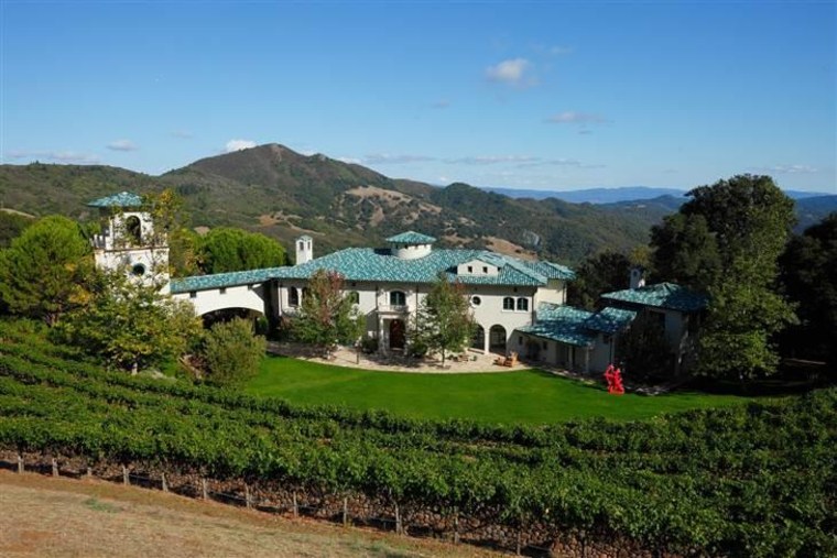 Robin Williams relisted his Napa Valley estate, which he called Villa Sorriso, or Villa of Smiles, in April.