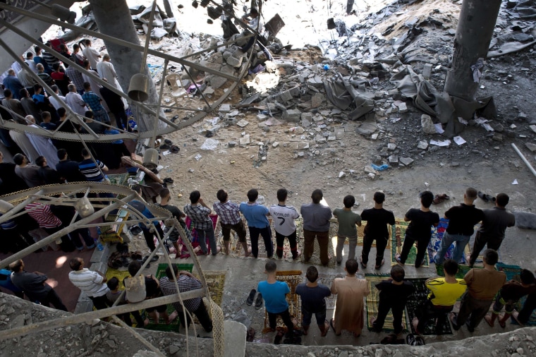 Image: TOPSHOTS-PALESTINIAN-ISRAEL-CONFLICT-GAZA