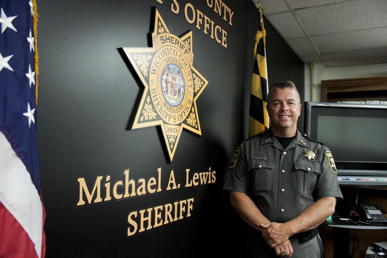IMAGE: Sheriff Mike Lewis, Wicomico County, Md. 