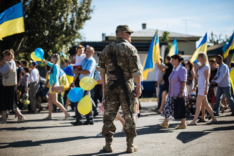 Image: Ukrainians mark Independence Day