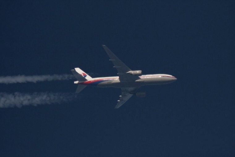 Image: File picture of the missing Malaysia Airlines Boeing 777 with the registration number 9M-MRO
