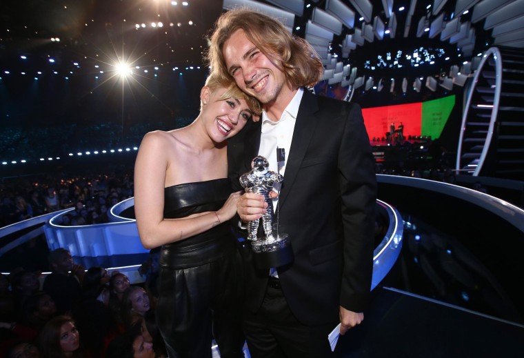 Image: Singer Miley Cyrus and Jesse
