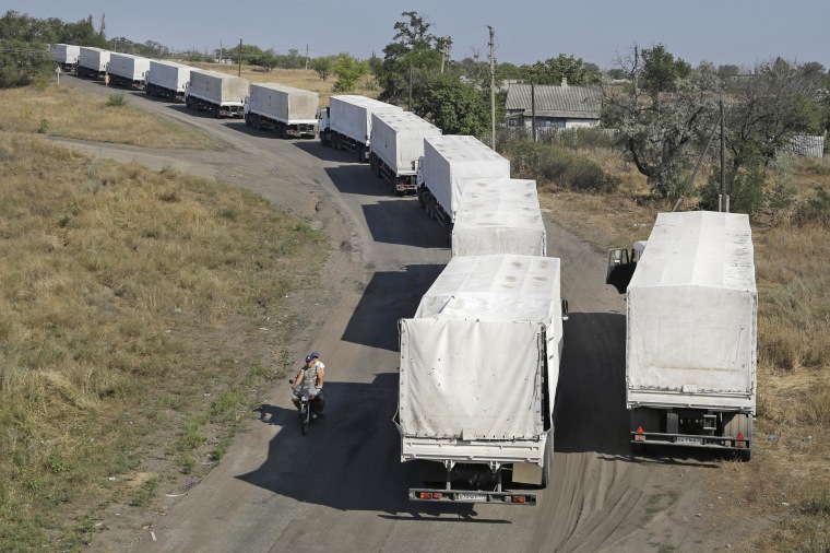 Image: Russia convoy