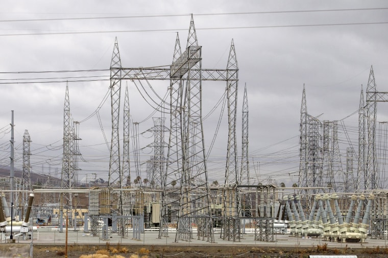 Image: Pacific Gas and Electric Company's Metcalf Power Substation near San Jose, Calif.