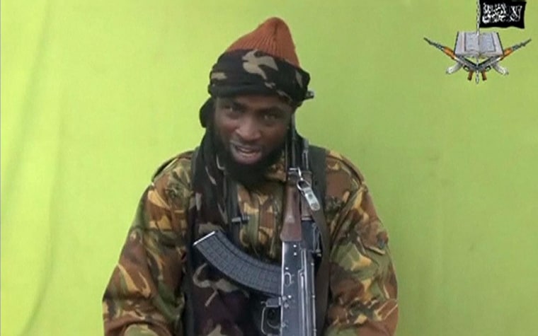 Image: Boko Haram leader Abubakar Shekau speaks at an unknown location in this still image taken from an undated video released by Boko Haram