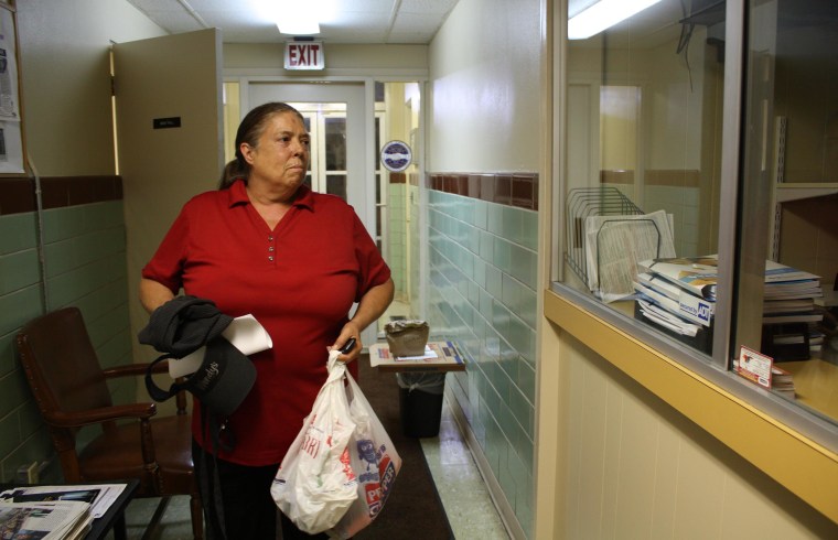 Image: Glenna Trammel, 60, says that since the fast workers started organizing, she feels supported when she has a complaint. “We have each others' backs,” she said.