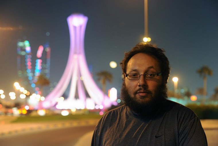 Image: Journalist Steven Sotloff in Bahrain in 2010