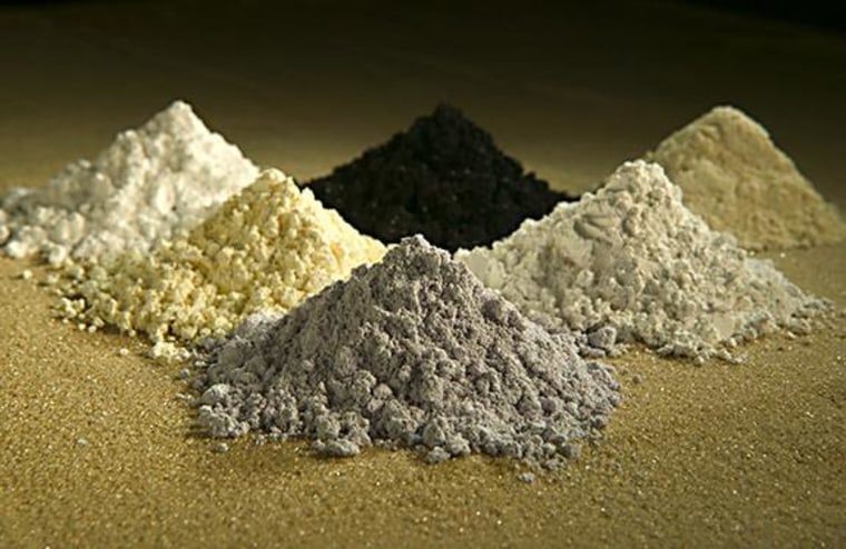 Image: Rare earth minerals