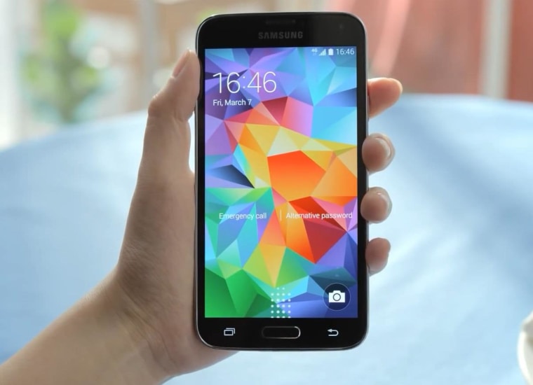 Samsung's Galaxy S 5 has a 5.1-inch screen, and it's actually among the smaller models offered by the company.