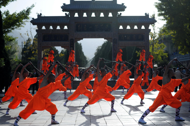Shaolin wushu festival kicks off in central China
