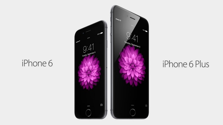 Apple's iPhone 6 and 6 Plus.