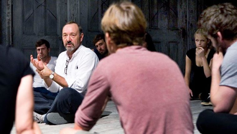 Image: Kevin Spacey teaches 20 actors at The Old Vic