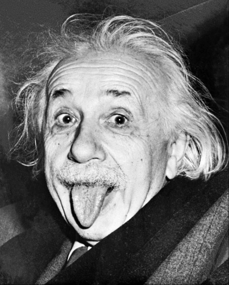 Image: 1951 photo of Albert Einstein