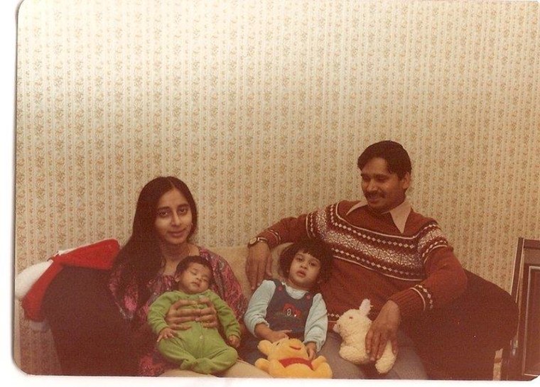 Aparna Nancherla and family.